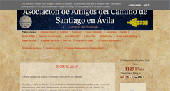 Desktop Screenshot of amigosdelcaminoenavila.org